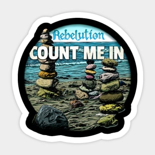 Band Album Rebelution Sticker